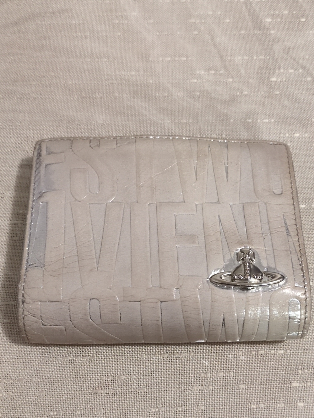 Vivienne Westwood Leather Bi-Fold Wallet with Orb